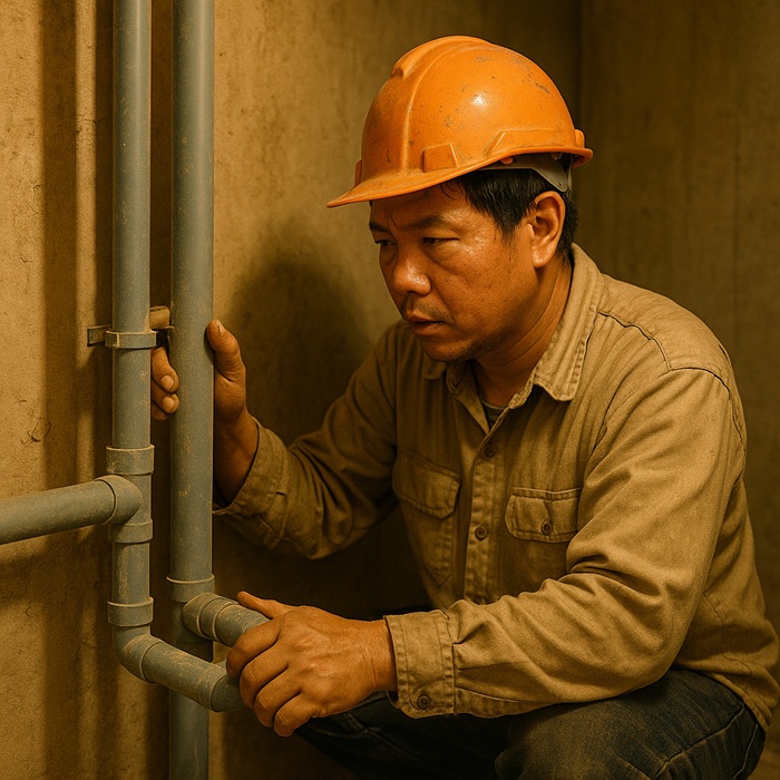 Thi công cấp thoát nước